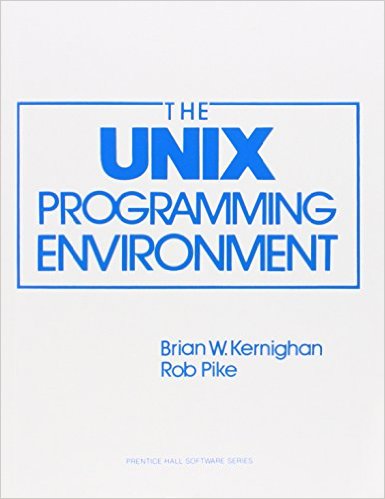 Book Cover of The UNIX Programming Environment